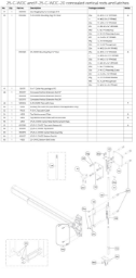 25-C-WDC and F-25-C-WDC-20 concealed vertical rods and latches